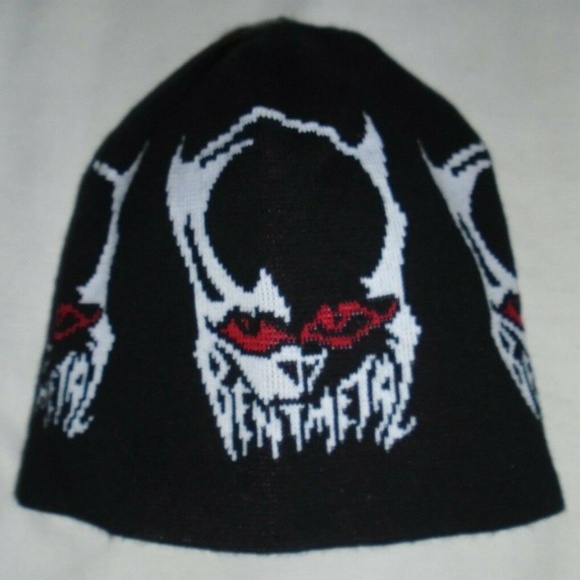 Vintage Rare Reversible Thick Ski Skateboard Beanie Skull Cap Hat - Picture 3 of 4